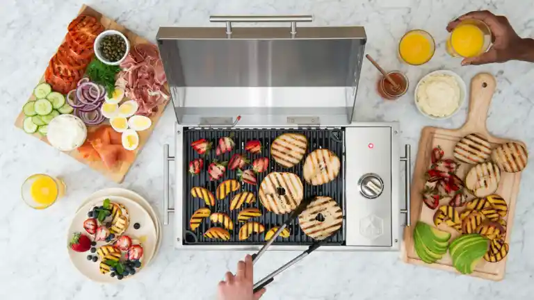 Kenyon Argentina parrillas eléctricas City Grill en cocina