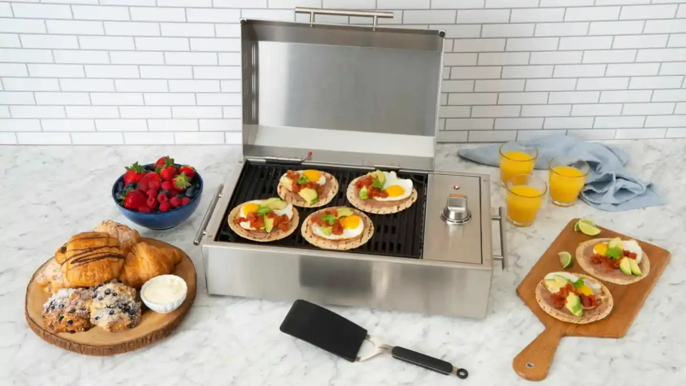 Kenyon City Grill Parrilla Eléctrica Portatil Argentina - huevos rancheros