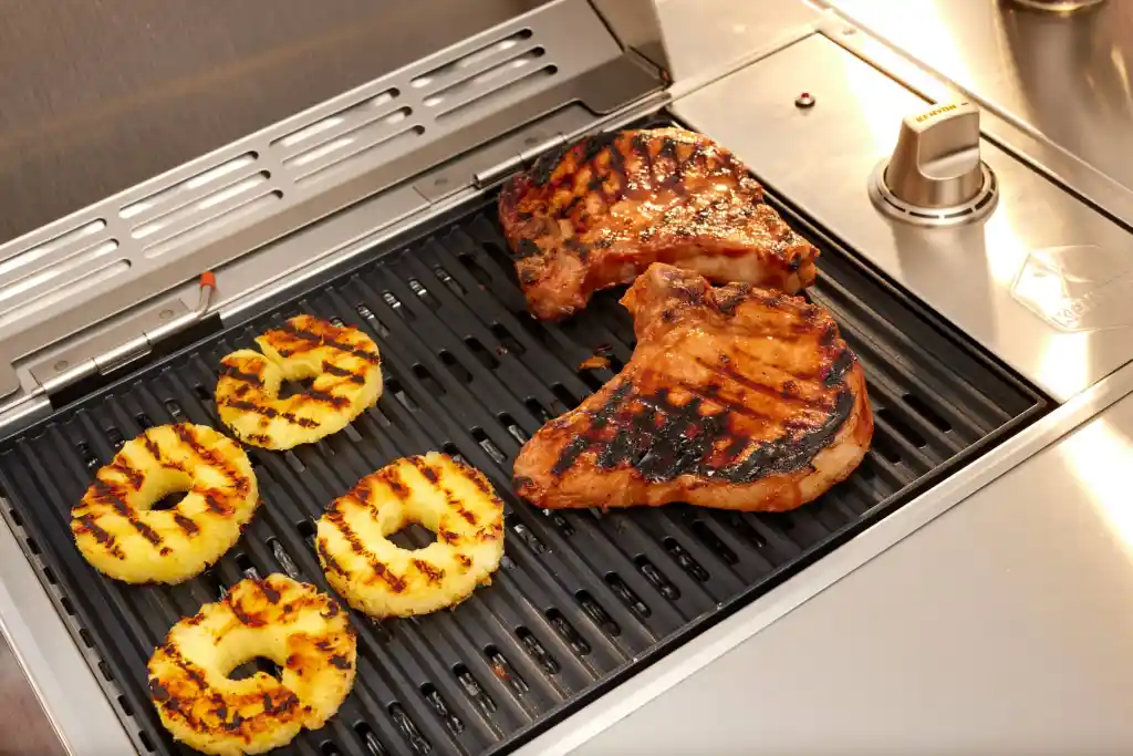 Kenyon Argentina Parrillas Eléctricas - Costillar y ananá grillados