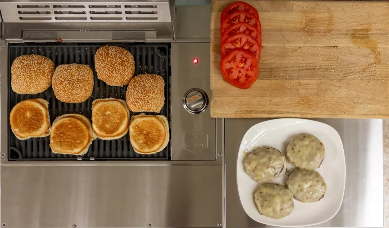 Kenyon Argentina Parrillas Eléctricas - Panes grillados para hamburguesas