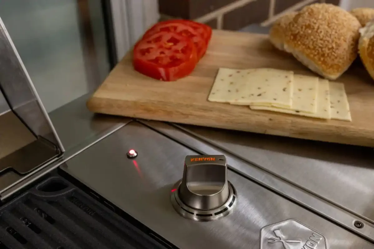 Kenyon Argentina Parrillas Eléctricas - Parrilla lista para hamburguesas