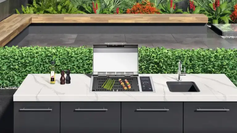 Kenyon Argentina Parrillas Eléctricas - Frontier Electric Grill intelliKEN Touch empotrada en mesada