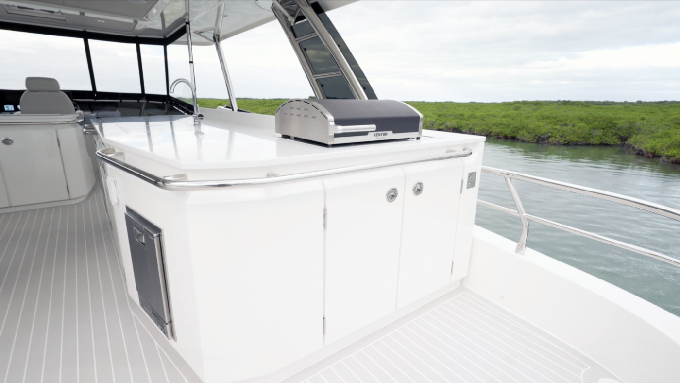 Kenyon Argentina Parrillas Eléctricas - Parrilla empotrada en embarcación