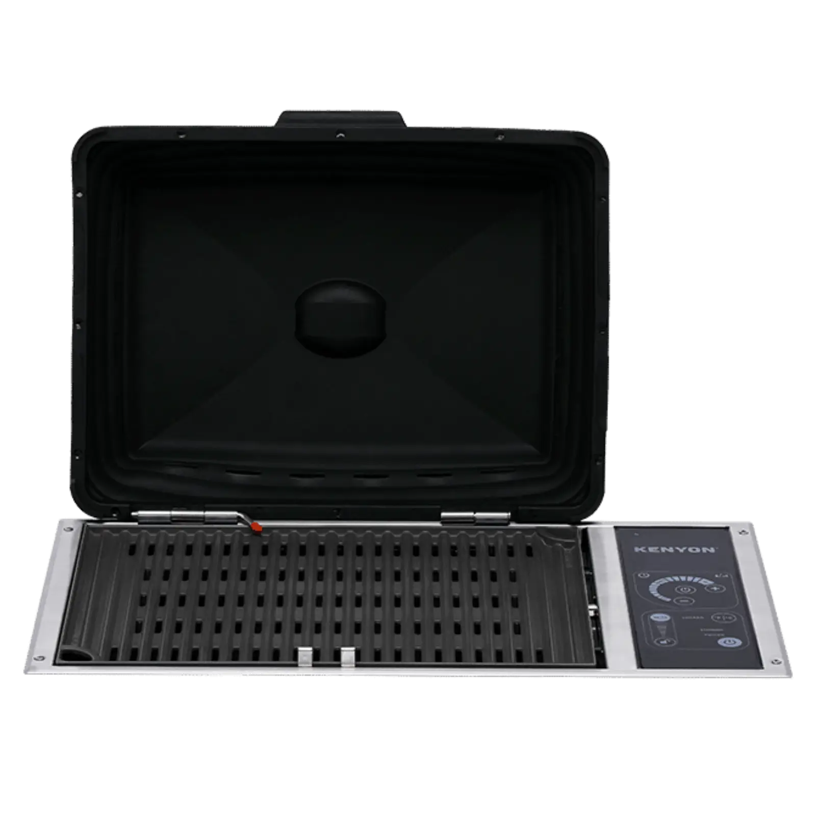 Kenyon Argentina Parrillas Eléctricas - Parrilla abierta con tapa negra