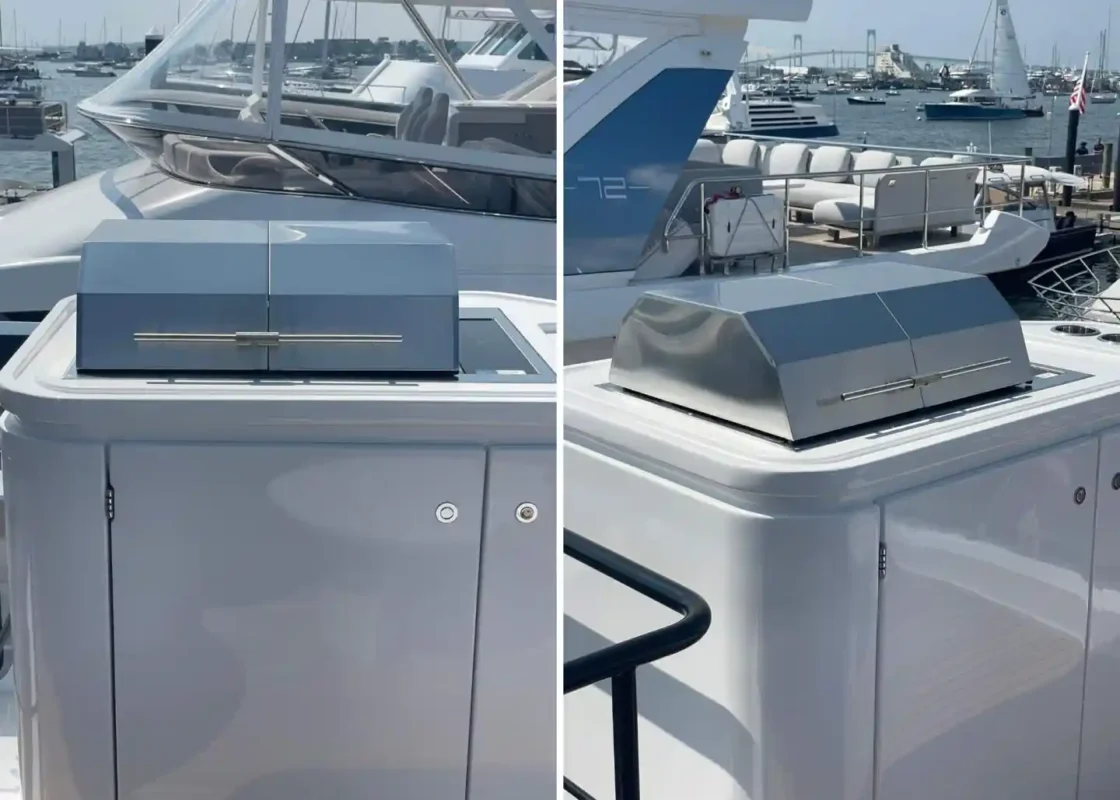 Kenyon Argentina Parrillas Eléctricas - Parrilla en embarcación náutica