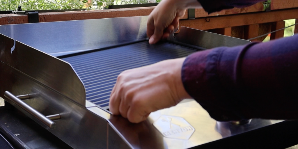 Kenyon Argentina Parrillas Eléctricas - Extracción de la parrilla de cocción