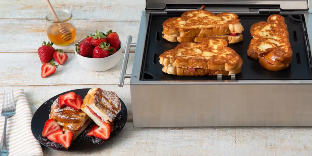 Kenyon Argentina Parrillas Eléctricas - pan tostado con frutillas