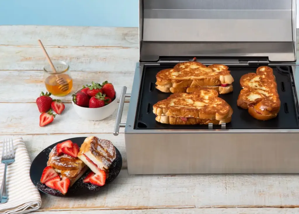 Kenyon Argentina Parrillas Eléctricas - Pan y Frutillas grilladas