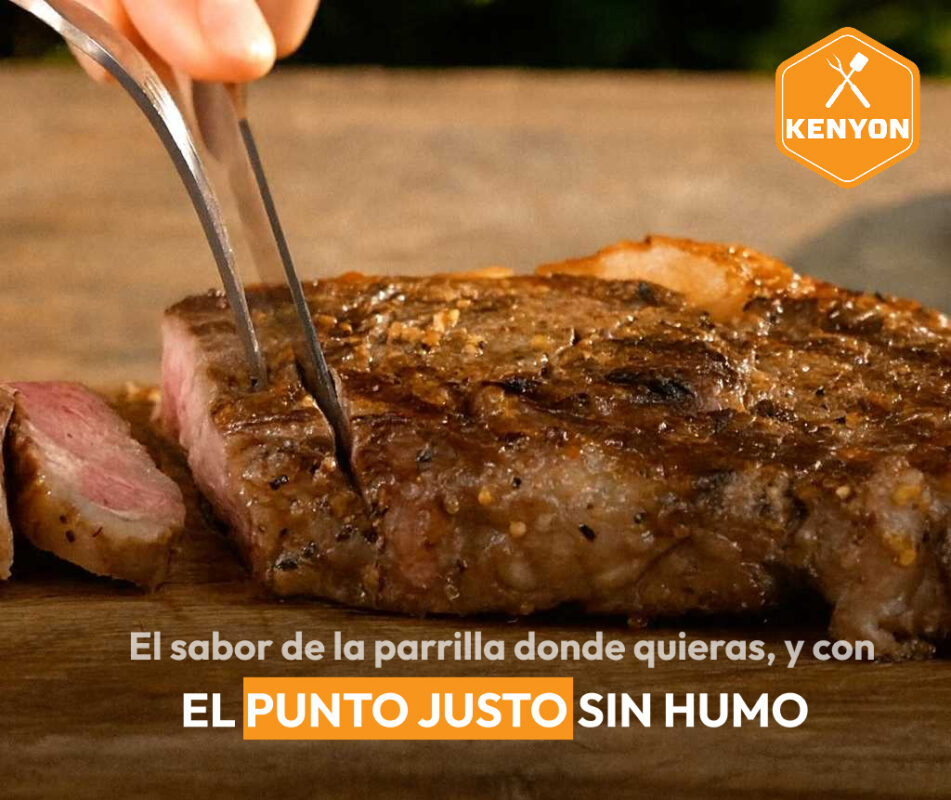 Kenyon Argentina parrillas eléctricas - Carne al punto justo