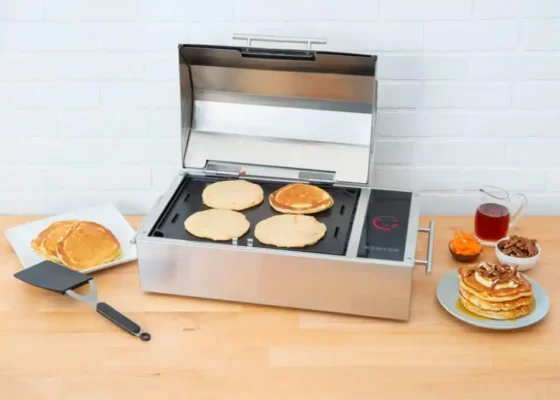 Kenyon Argentina parrillas electricas portables Carrot Cake Pancakes