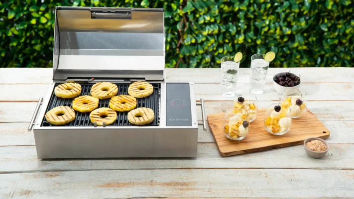 Kenyon Argentina parrillas electricas portables Grilled-Pina-Colada-Parfait