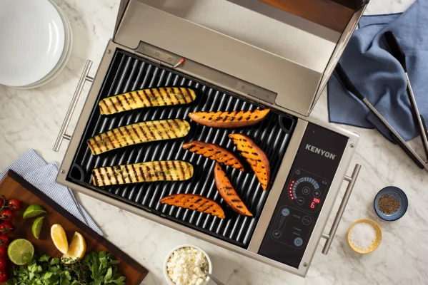 Kenyon Argentina parrillas electricas portables Overhead-of-Floridian-Grill