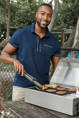 Kenyon Argentina parrillas electricas portables hamburguesas-al-aire-libre