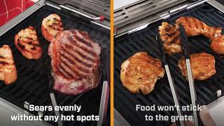 Kenyon Argentina parrillas eléctricas - Cocción uniforme de hamburguesas