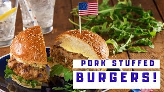 Kenyon Argentina parrillas eléctricas portátiles - Hamburguesas estilo americano