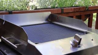 Kenyon Argentina parrillas eléctricas - Plancha de acero inoxidable