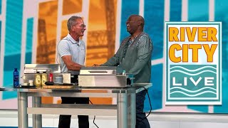 Kenyon Argentina parrillas eléctricas portátiles - Presentación en programa de cocina