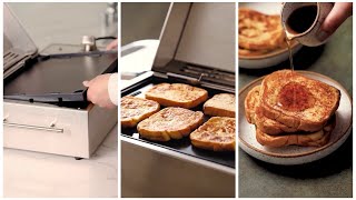 Kenyon Argentina parrillas eléctricas empotrables - Bollos horneados en la parrilla