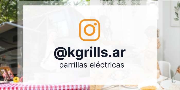 Kenyon Argentina Parrillas Eléctricas - Instagram @kgrills.ar
