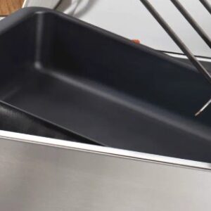 Alternative view of Bandeja de goteo reutilizable revestida.